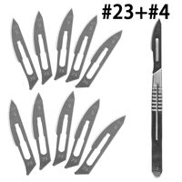 Super-Hard Stainless Steel Surgical Blades (10pcs #23 blades) - blades only